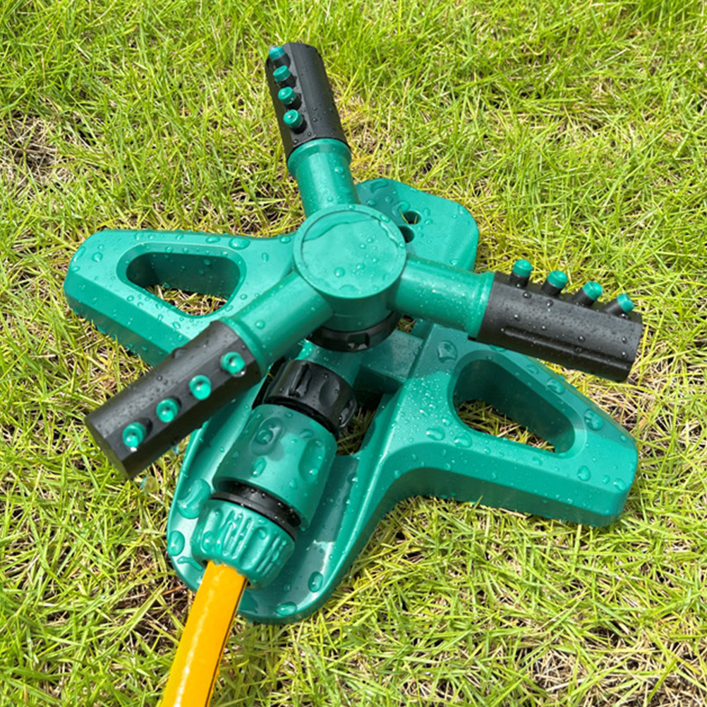 Gardening Tools Vegetables - 1 Stück automatischer Rasensprenger, 360-Grad-Drehung, Bewässerungswerkzeug