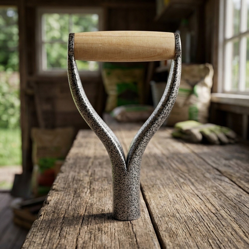 1 Stück Silberner Y-Grip-Schau – Spade Digging Fork Bewertung und Preis