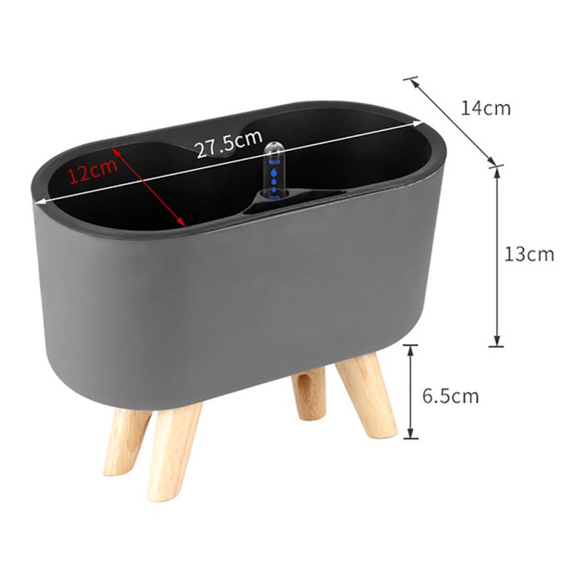 Indoor-Anlage Mit Anzeige Holz – Automatic Plant Waterer Bewertung und Preis