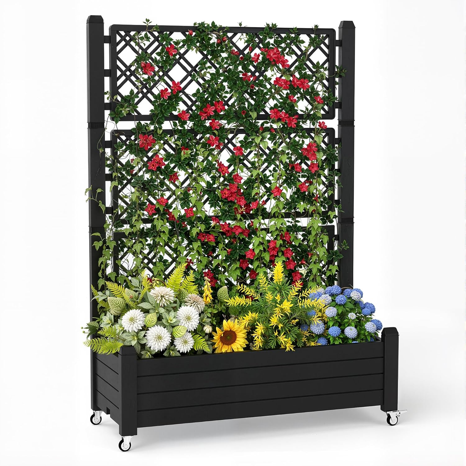 Hochbeet mit Rankgitter, 21 Ga – Self-Watering Planter Bewertung und Preis